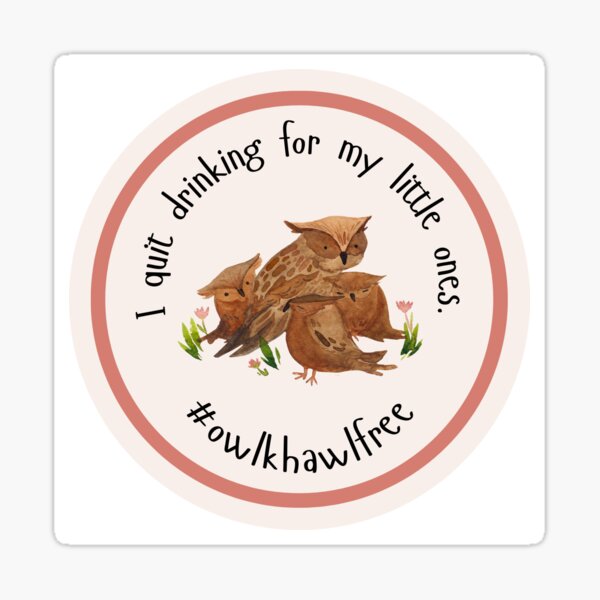 Item preview, I Quit Drinking For My Little Ones designed and sold by IKAGBpod.