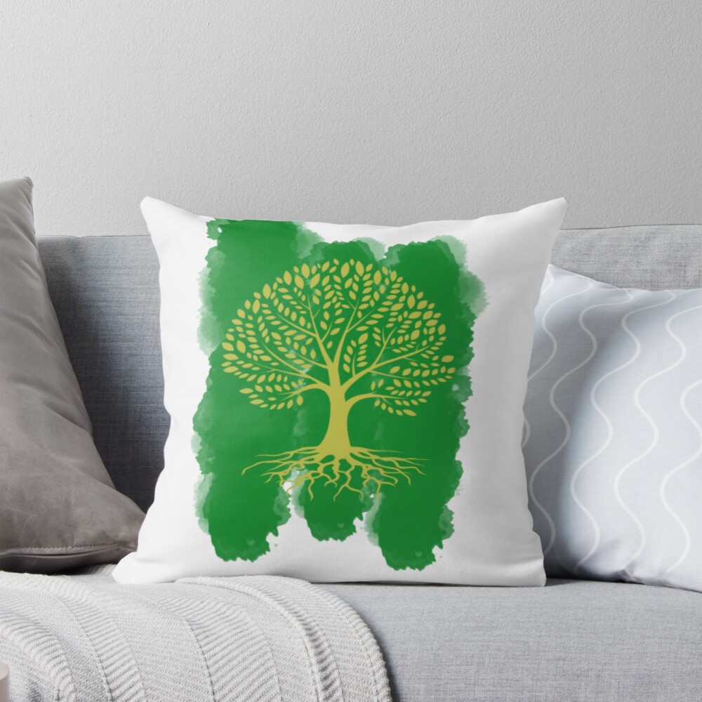 Item preview, Throw Pillow designed and sold by ALS-KB.