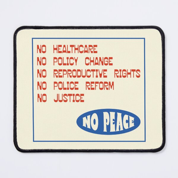 Item preview, No Justice No Peace designed and sold by Picket Club.