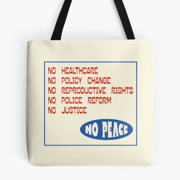 Item preview, No Justice No Peace designed and sold by Picket Club.