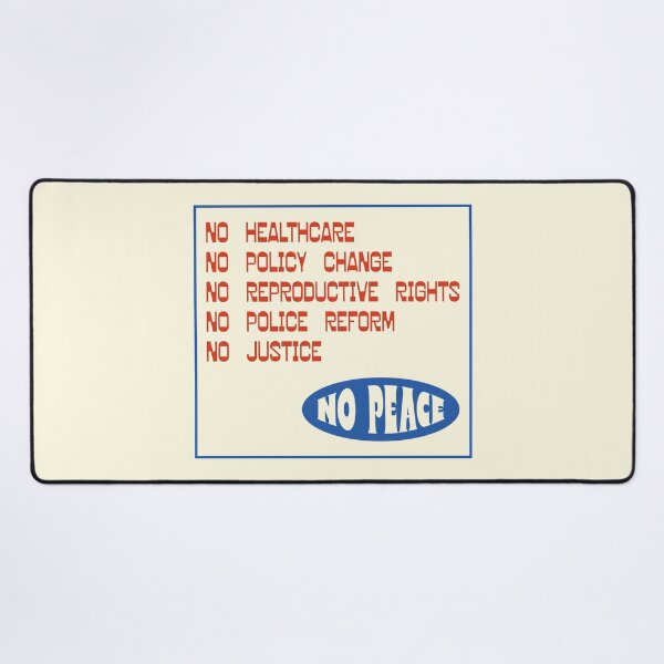 Item preview, No Justice No Peace designed and sold by Picket Club.