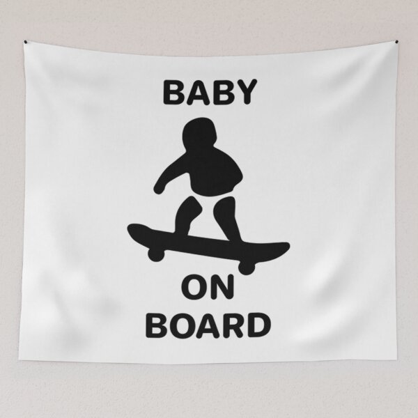 Item preview, Baby on Board        designed and sold by DariusAdams.