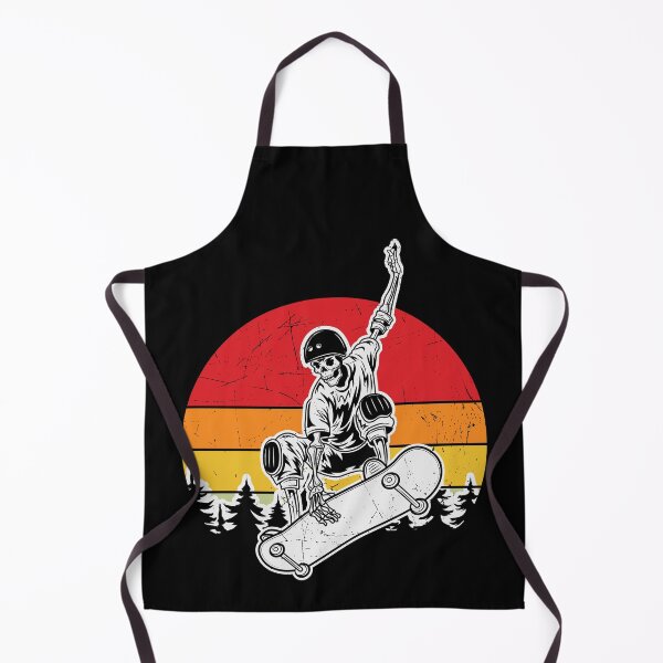 Artikelvorschau, Skeleton Skater Extremsport Lustiges Halloween entworfen und verkauft von Teapot-art.