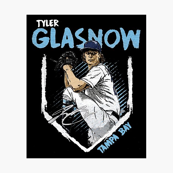 Tyler Glasnow Jersey Sticker Poster for Sale by contawana1s