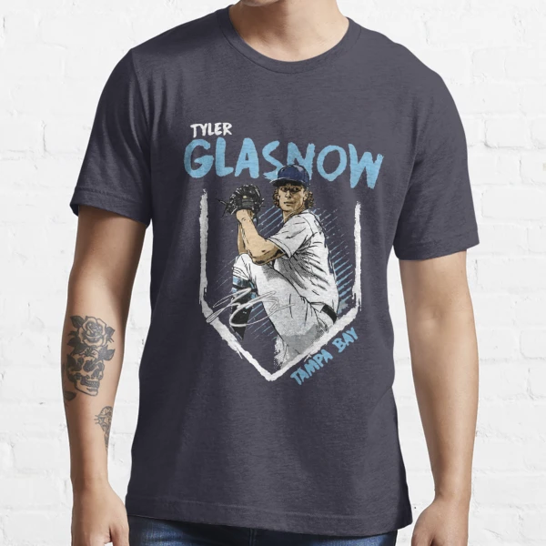 Tyler Glasnow Shirt, Tampa Bay Baseball Men's Cotton T-Shirt