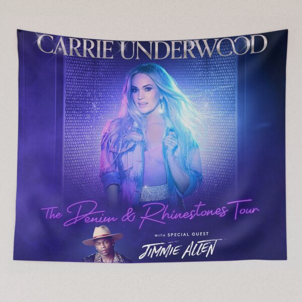 Item preview, the experience Carrie Underwuud & Denim and Rhinestones carri002 designed and sold by jamesbaratt.