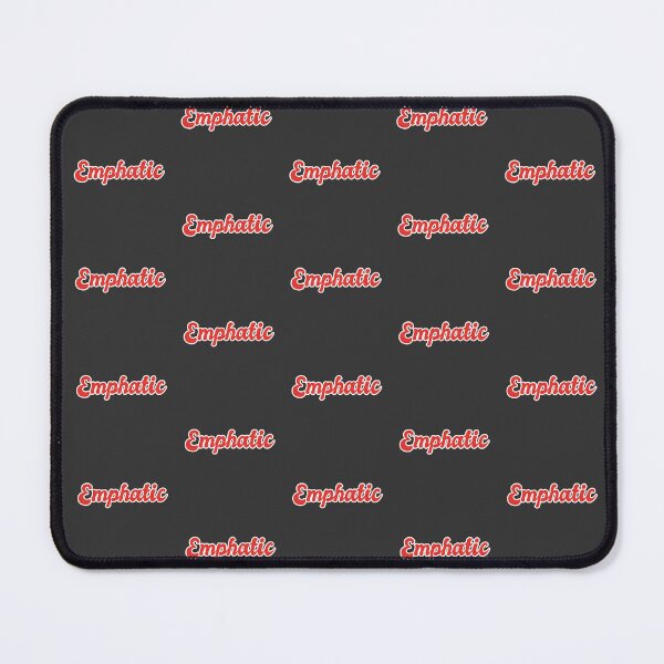 Item preview, Emphatic - Red designed and sold by Chubuter.