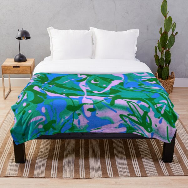 Item preview, Abstract paint pattern | Colorful hexagon pattern | Watercolor patterns designed and sold by TCeylon.
