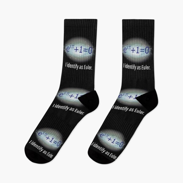 Item preview, Funny I Identify as Euler Math Equation Euler's Identity Nerdy designed and sold by Purple Fern Art.