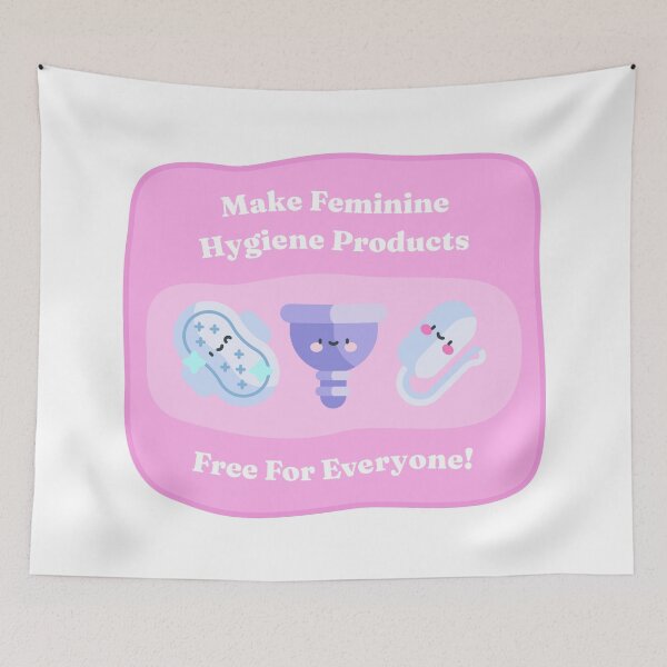 Item preview, Make Feminine Hygiene Products Free for Everyone! designed and sold by Picket Club.