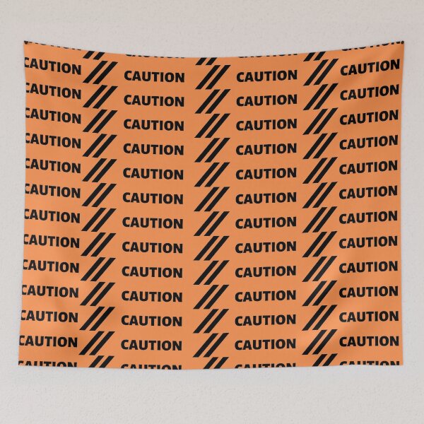 Item preview, Copy of Danger warning tape to attract attention. Banner with diagonal lines and warning message. designed and sold by Giree07.