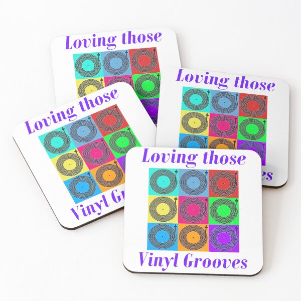Item preview, Loving those vinyl grooves, vinyl records, pop art retro music, celebrate the cool rebirth of vinyl records designed and sold by Hollyharry.