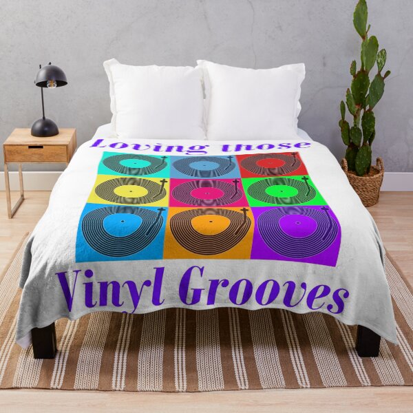 Item preview, Loving those vinyl grooves, vinyl records, pop art retro music, celebrate the cool rebirth of vinyl records designed and sold by Hollyharry.