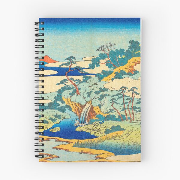 Artikelvorschau, Die heilige Quelle bei Jogaku - Katsushika Hokusai entworfen und verkauft von SimpleJoyStyle.