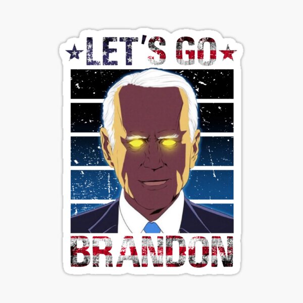 Dark Brandon Rising Vintage US Flag Sticker for Sale by