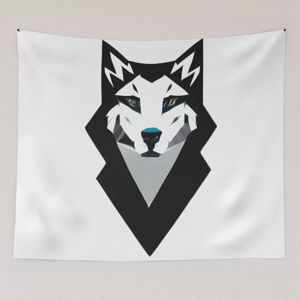 Item preview, Black and White Wolf  designed and sold by ralick.