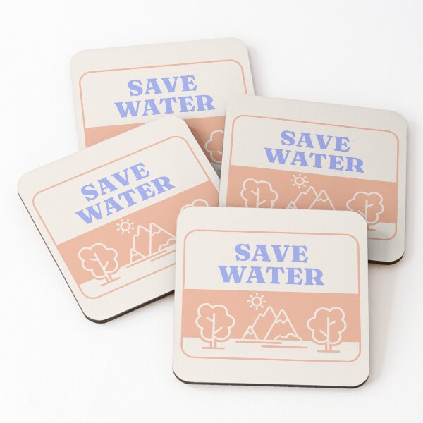 Item preview, Save Water - Forest Environment designed and sold by Picket Club.