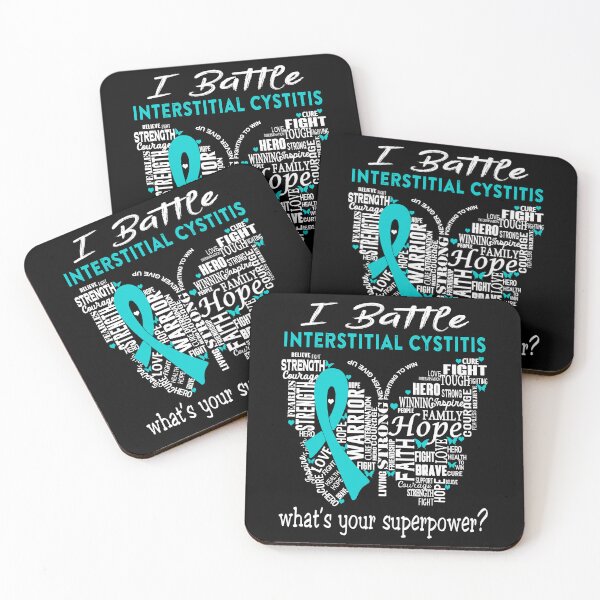 Item preview, Interstitial Cystitis Warrior - I Battle Interstitial Cystitis What is your Superpower? designed and sold by KirstybShop.