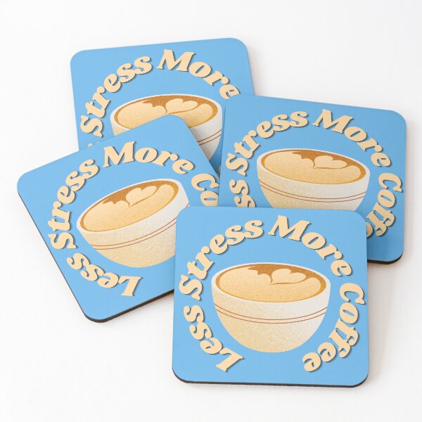 Item preview, Less Stress More Coffee designed and sold by CreacionsMeraki.