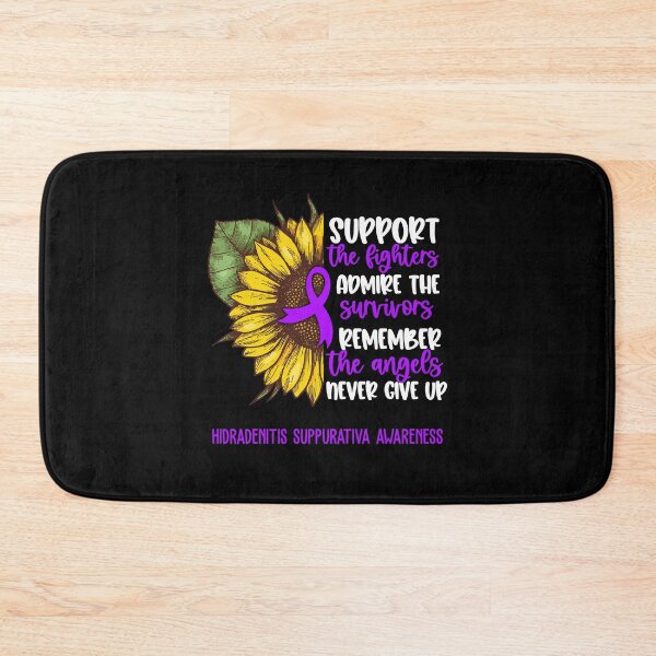 Item preview, Hidradenitis Suppurativa Awareness - Support the Fighters Admire the Survivors Remember the Angels Never Give Up designed and sold by whlrcheryl.
