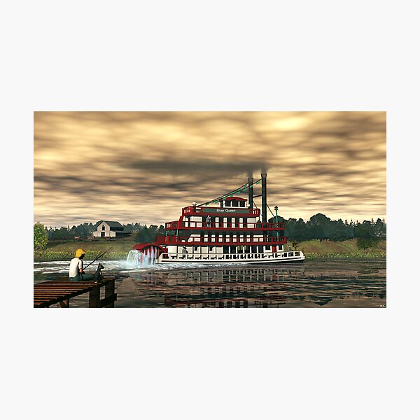 River Queen Photographic Print