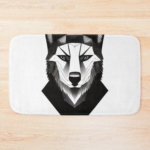 Item preview, Black and White Wolf  designed and sold by ralick.