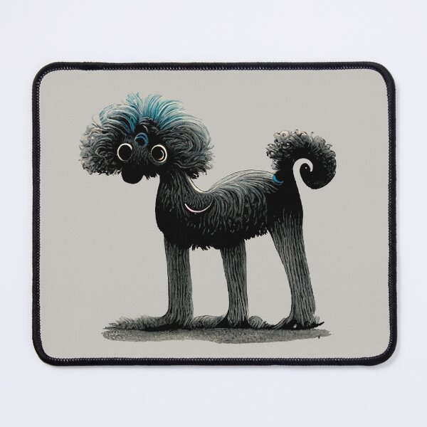 Item preview, Dr Seuss inspired Poodle Dog designed and sold by ThePurpleMelon.