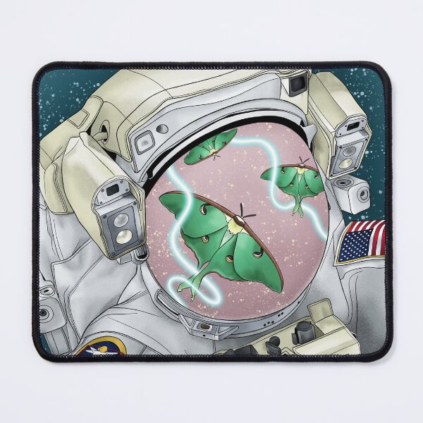 Item preview, Astronaut & Moths designed and sold by misslovelymess.