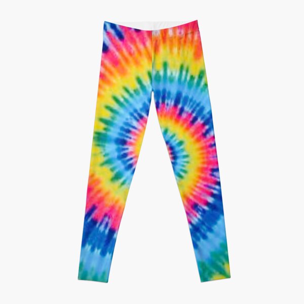 Rainbow Tie Dye Leggings for Sale