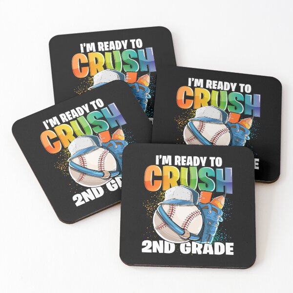 Item preview, I'm Ready to Crush 2nd Grade Baseball Back To School designed and sold by MichelSorour.