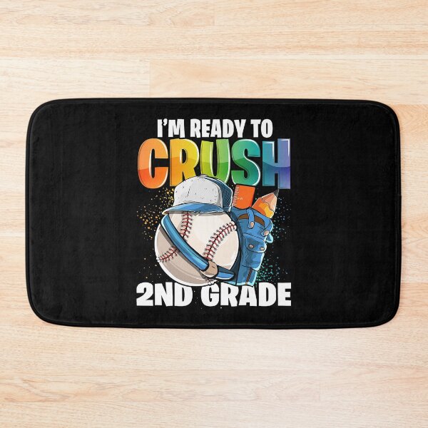 Item preview, I'm Ready to Crush 2nd Grade Baseball Back To School designed and sold by MichelSorour.