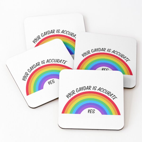 Item preview, Yes Your Gaydar Is Accurate Rainbow designed and sold by LuckyKermit.