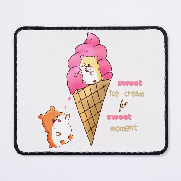 Item preview, Hamster | Hamster Lover - Sweet ice cream for sweet moment designed and sold by FennyWijayaMomo.