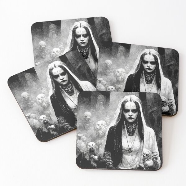 Item preview,  Black Metal Priestess- The Mystical Guide to Errosion 3 designed and sold by esotericorigins.