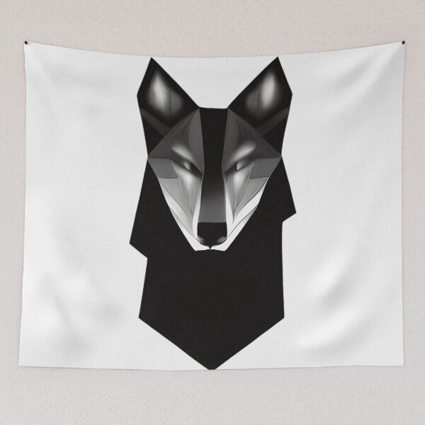 Item preview, Black and white wolf  designed and sold by ralick.