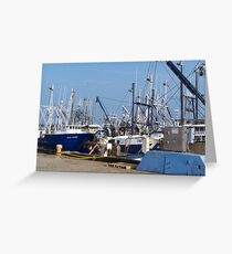 Shipyard Greeting Card