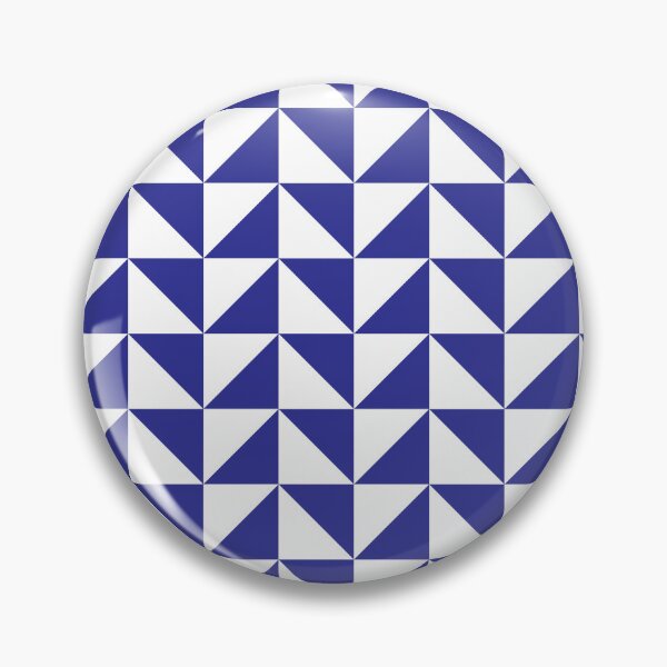 Item preview, Blue and White Triangle Pattern designed and sold by rsty11.