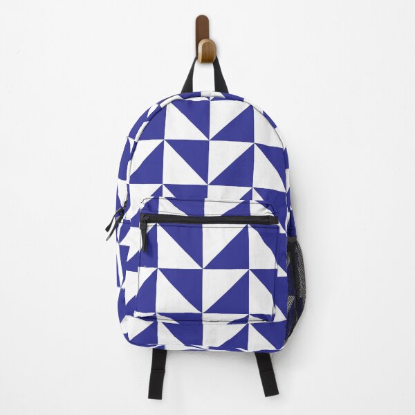 Item preview, Blue and White Triangle Pattern designed and sold by rsty11.