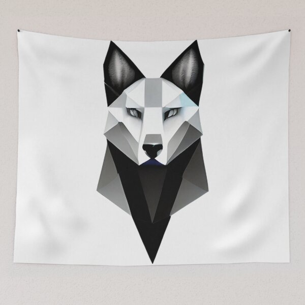 Item preview, Black and White Wolf  designed and sold by ralick.