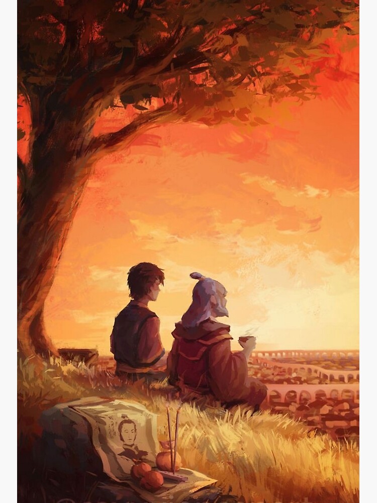 Thumbnail 3 of 3, Poster, Angg enjoy the sunset designed and sold by Ileanafiore.