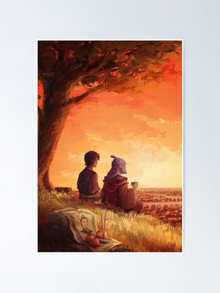 Thumbnail 1 of 3, Poster, Angg enjoy the sunset designed and sold by Ileanafiore.
