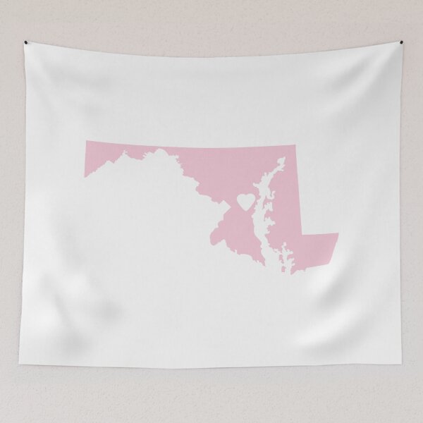 Item preview, Maryland Love in Pink designed and sold by Maren Misner.