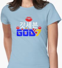 ♫❤I Love GOD7-KPop Forever❤♪ Women's Fitted T-Shirt
