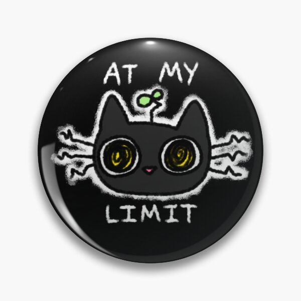Item preview, At My Limit (Negro) Fuente blanca Sin palabrotas designed and sold by Budder28.