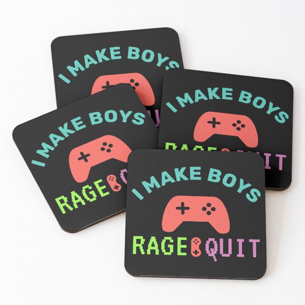 Item preview, I Make Boys Rage Quit - Warning! I Make Boys Rage Quit designed and sold by BopleDesigns.