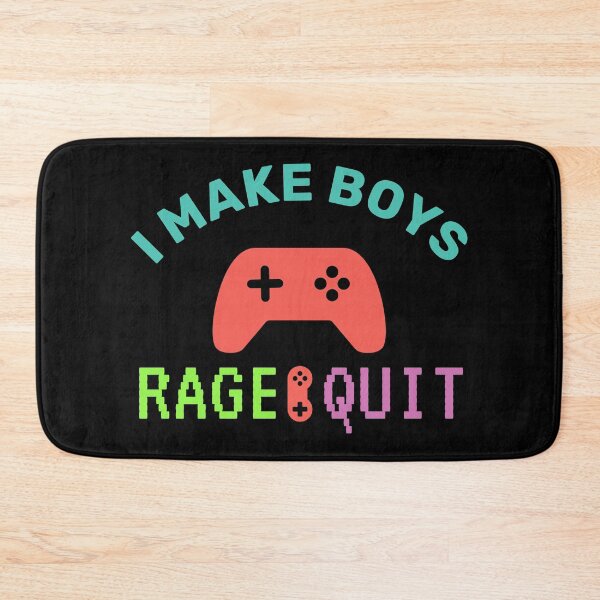 Item preview, I Make Boys Rage Quit - Warning! I Make Boys Rage Quit designed and sold by BopleDesigns.