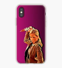 'Buffy in Pink' by JACKASH iPhone Case