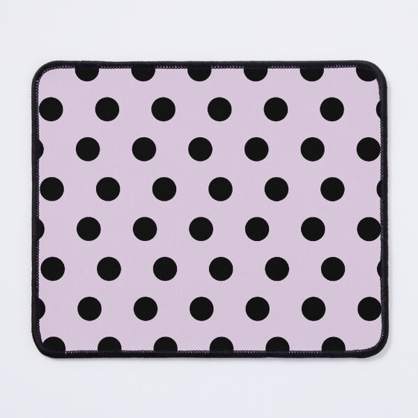 Item preview, Classic Polka Dot_ Black Light Pink Soft Purple Pastel Violet Light Lavender designed and sold by mimihuang creations.