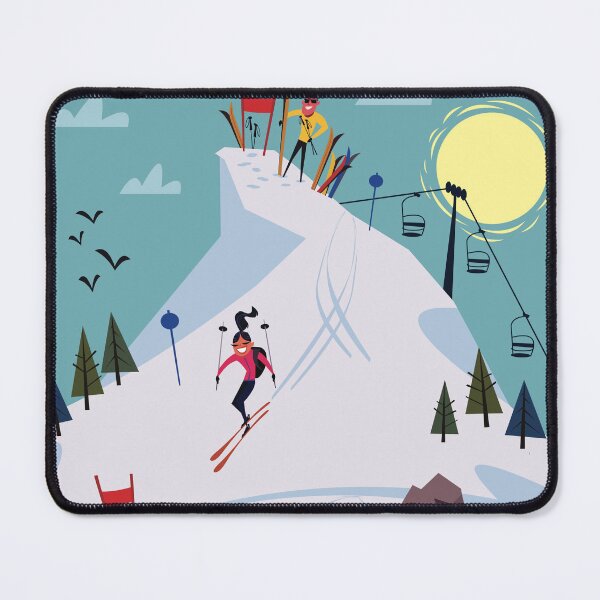Item preview, Les Alpes poster designed and sold by GAGodel.