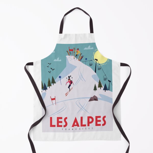 Item preview, Les Alpes poster designed and sold by GAGodel.